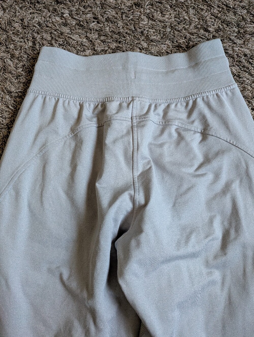 Lululemon Grey Heathered Stargaze Metro Miles Cotton 26" Jogger Women's Sz 4 - Picture 8 of 10